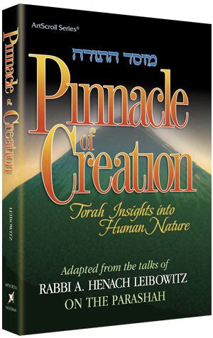 Book cover: Pinnacle of creation